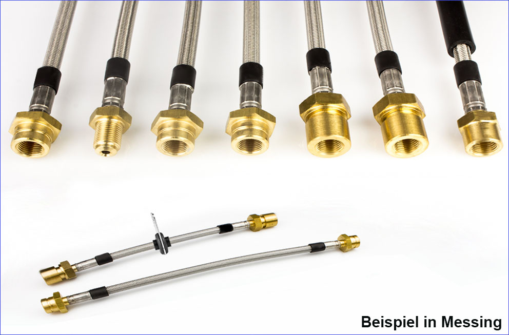 CSL Stahlflex Bremsschläuche BMW 3er E46 M3