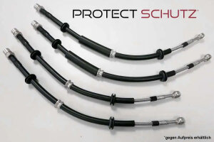 Steel braided brake lines for Volvo C303