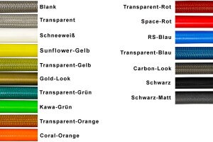 STAHLFLEX BREMSLEITUNGEN INKL. BREMSANLAGENUMBAU F&Uuml;R VW Polo (6R,6C) 1.6 BiFuel 82PS (2011-)