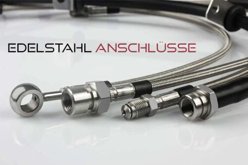 Stahlflex Bremsschläuche für KAWASAKI ZX 6 R [ZX636B] ab 03-05 [HR]