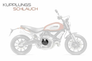 Stahlflex Bremsschl&auml;uche f&uuml;r KAWASAKI ZL 1000 Eliminator [ZLT00A] ab 86-87 [Kupplung]