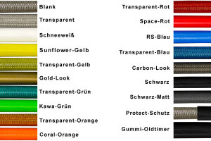 Steel braided brake lines for Citro&euml;n C1 [PM,PN]