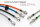 STEEL BRAIDED BRAKE LINE FOR BMW K1 Sport [mit ABS1] Front (89-90) [100]