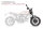 Stahlflex Bremsleitung für Ducati 1000 MHR Mille Vorne (85-87)