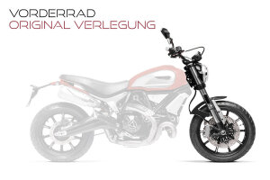 Stahlflex Bremsleitung f&uuml;r Ducati 1000 SS Paul Smart Replica Vorne (08-09) [V5]